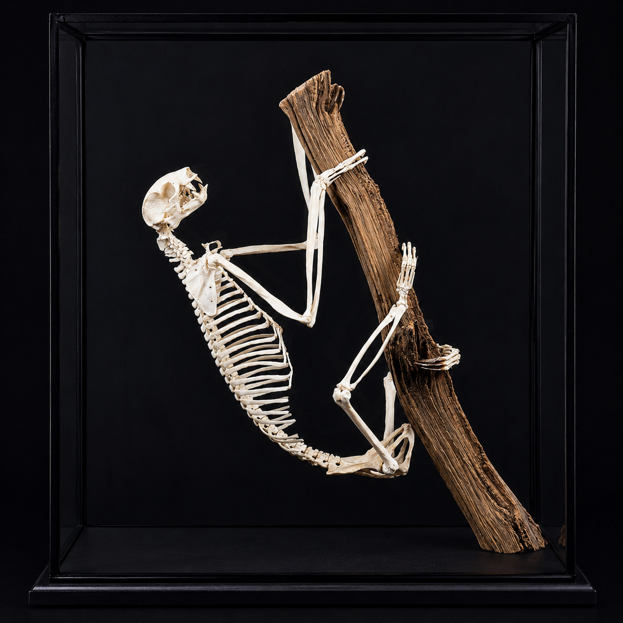 Two-toed Sloth (Choloepus sp.) Articulated Skeleton